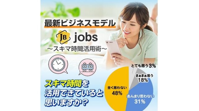 ジョブスjobsスキマ時間活用術